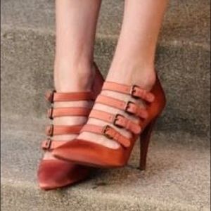 J Crew Adrianna Strappy Buckle Pumps